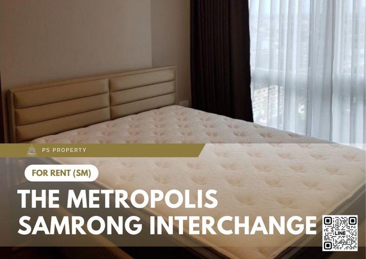 picture For rent 📍 The Metropolis Samrong Interchange 📍Convenient transportation, near BTS Samrong, fully furnished and equipped with appliances. - 1/9