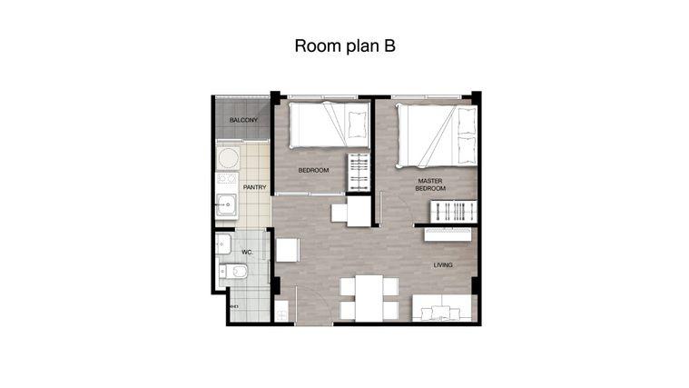 picture ✨ Condo for rent, ready to move in at Sena Kith Westgate - Bang Bua Thong Phase 2. New unit, great location, fully furnished. - 9/13