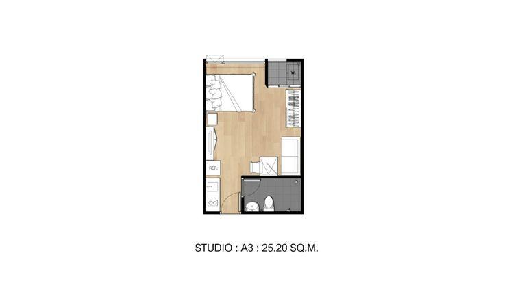 รูป ✨คอนโด ห้อง Studio ให้เช่า พร้อมอยู่ โครงการ เฟล็กซี่ สาทร - เจริญนคร เฟส 2 ห้องใหม่ ทำเลดี ตกแต่งครบ ใกล้ BTS กรุงธนบุรี   - รูปที่ 12/24