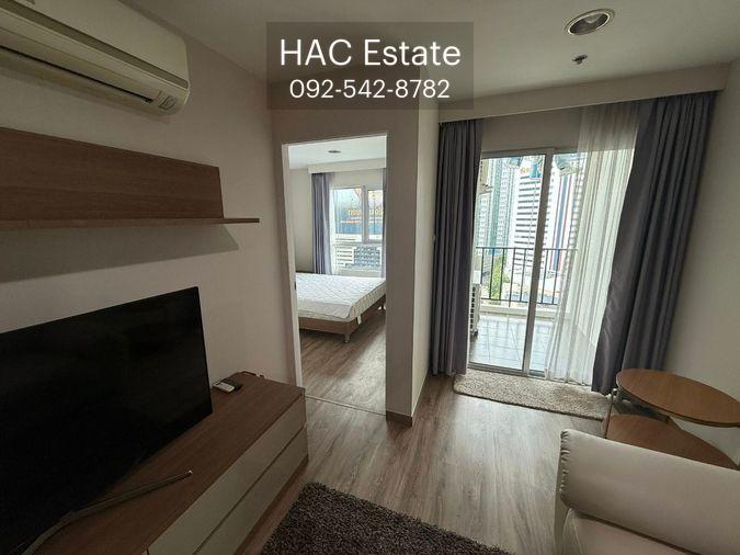 รูป ให้เช่าBelle Grand Rama9 - 1นอน 43ตรม. ชั้น12A ตึกD2 - Line:@hac55 - รูปที่ 4/11