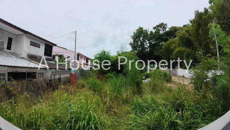 picture Land with buildings, newly built detached house behind Worakit Market, Sriracha, Chonburi - 7/12