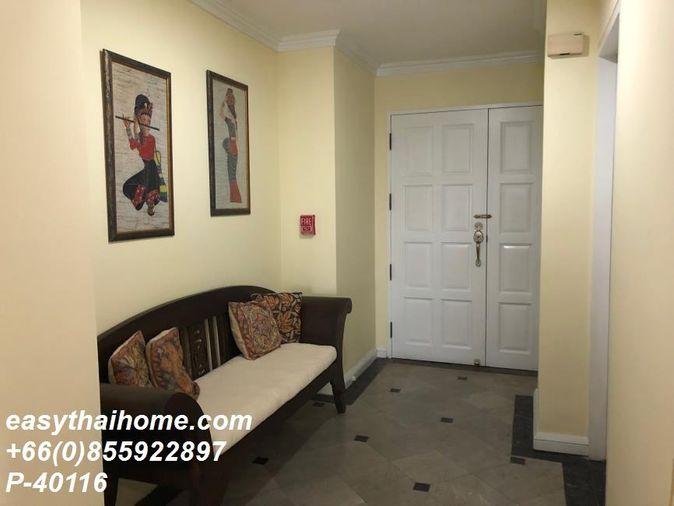 picture P-40116 — For Rent: Salintara Condo 7th Floor 2 Beds 3 Baths Beautiful River View Near MaxValu Rama 3. 085-592-2897 Line: @easythaihome - 4/8