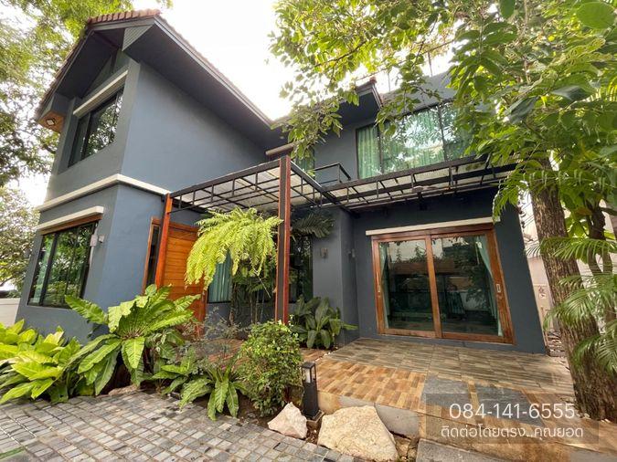รูป บ้านเดี่ยว 2 ชั้น ใกล้บองมาร์เช่ มาร์เก็ตพาร์ค ถนน เทศบาลนิมิตรเหนือ แขวงลาดยาว เขตจตุจักร (ตกแต่งพร้อมอยู่) - รูปที่ 1/12