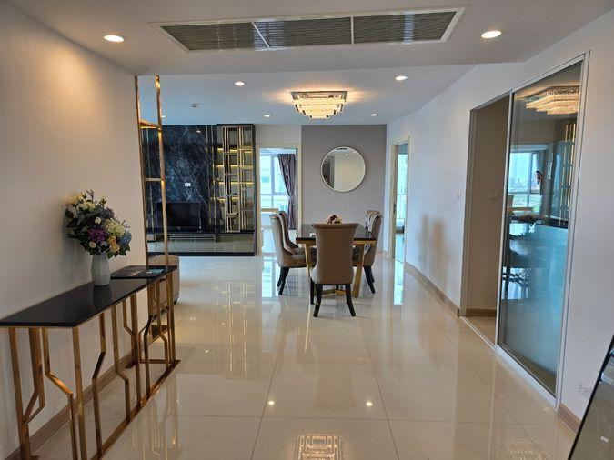 รูป  ให้เช่าคอนโดวิวแม่น้ำ 3 ห้องนอน Supalai Riva Grande Rama3 MRG5882 - รูปที่ 8/10