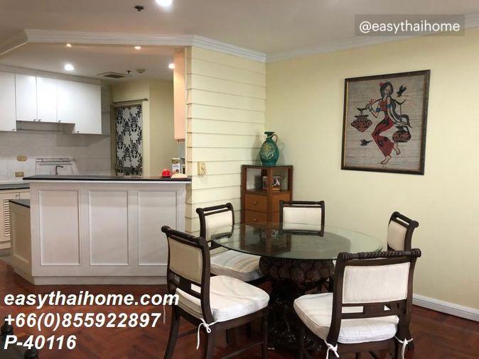 picture P-40116 — For Rent: Salintara Condo 7th Floor 2 Beds 3 Baths Beautiful River View Near MaxValu Rama 3. 085-592-2897 Line: @easythaihome - 2/8