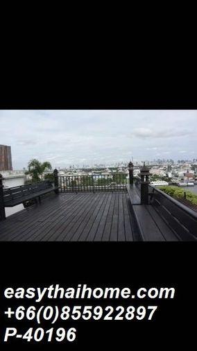 รูป P-40196 วิวแม่น้ำเจ้าพระยา! 2 นอน 117 ตร.ม. @ ทิว ริเวอร์ เพลส ใกล้ BTS สะพานตากสิน 35,000 บาท | Line Id @easythaihome | 085-592-2897 - รูปที่ 10/41