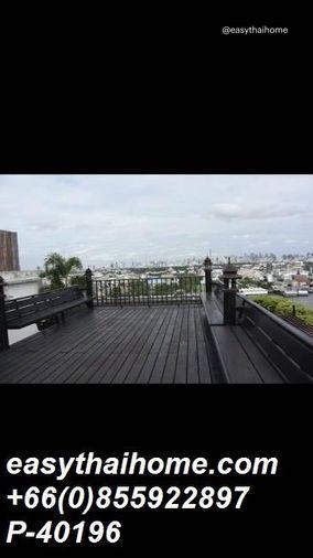 รูป P-40196 วิวแม่น้ำเจ้าพระยา! 2 นอน 117 ตร.ม. @ ทิว ริเวอร์ เพลส ใกล้ BTS สะพานตากสิน 35,000 บาท | Line Id @easythaihome | 085-592-2897 - รูปที่ 10/41