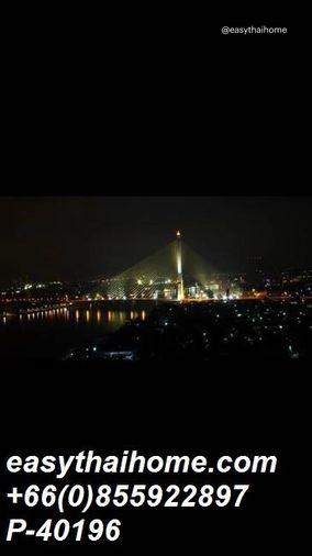 รูป P-40196 วิวแม่น้ำเจ้าพระยา! 2 นอน 117 ตร.ม. @ ทิว ริเวอร์ เพลส ใกล้ BTS สะพานตากสิน 35,000 บาท | Line Id @easythaihome | 085-592-2897 - รูปที่ 29/41