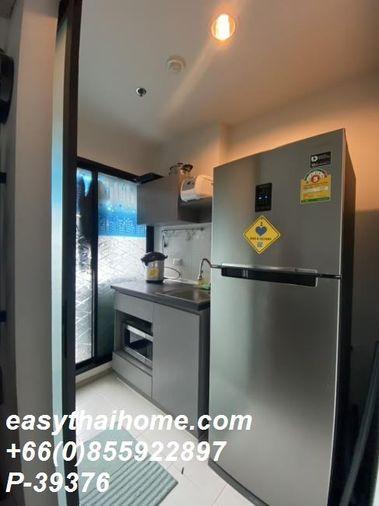 รูป P-39376 > คอนโดขายพร้อมผู้เช่า Aspire Sathorn-Taksin Copper Zone ห้องสตูดิโอ ชั้น 5 ใกล้ BTS วุฒากาศ Line: @easythaihome 085-592-2897 - รูปที่ 4/6