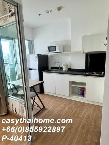 picture P-40413 — Sale with Tenant! Aspire Rama 4 28th Floor, Near BTS Ekkamai, Khlong Toei District. Price 2.1 MB. Tel 085-592-2897 Line: @easythaihome - 10/21