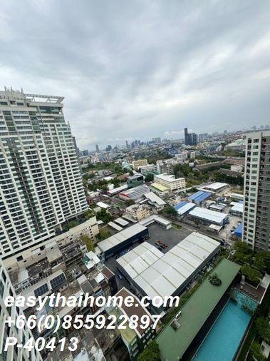 picture P-40413 — Sale with Tenant! Aspire Rama 4 28th Floor, Near BTS Ekkamai, Khlong Toei District. Price 2.1 MB. Tel 085-592-2897 Line: @easythaihome - 20/21