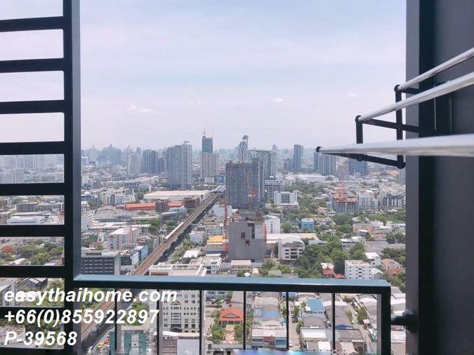 picture P-39568 | Ideo Sukhumvit 93🔥✨ Studio Condo for Sale | High Floor | City View | Fully Furnished | Washing Machine Included | Only 17 m from BTS  - 7/10