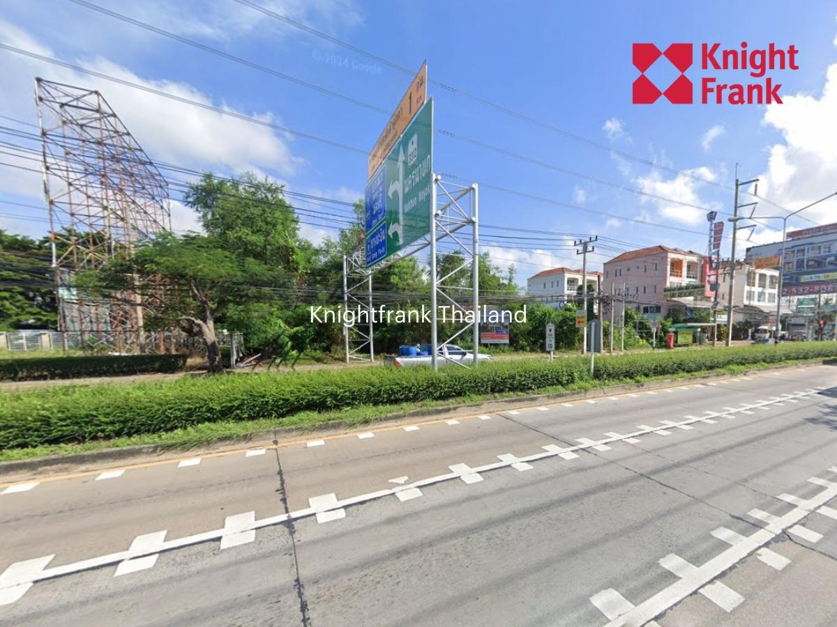 รูป ขายที่ดิน 14-1-3 ไร่ ติดถนนลำลูกกา (คลอง 4) ใกล้ Big C คลอง4 ปทุมธานี - รูปที่ 4/4