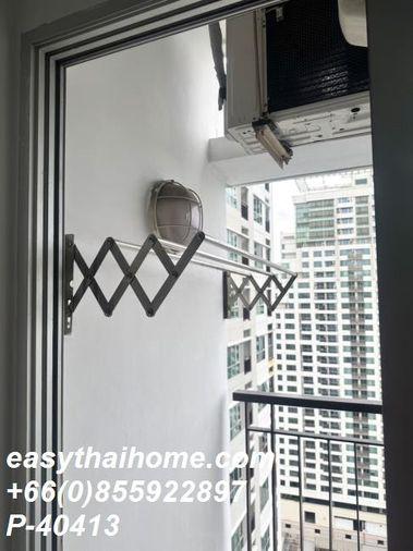 picture P-40413 — Sale with Tenant! Aspire Rama 4 28th Floor, Near BTS Ekkamai, Khlong Toei District. Price 2.1 MB. Tel 085-592-2897 Line: @easythaihome - 19/21