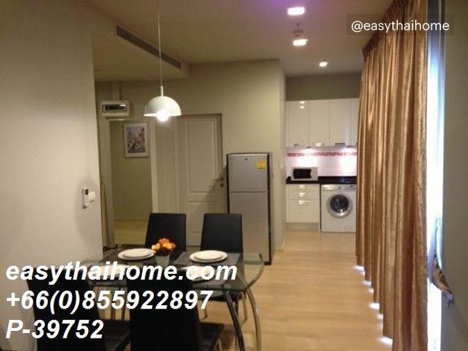 รูป P-39752 2 นอน วิวเมืองสวยใจกลางอโศก! โนเบิล รีไฟน์ ใกล้ BTS พร้อมพงษ์ 48,000 บาท : เขตคลองเตย| Line Id @easythaihome | 085-592-2897 - รูปที่ 5/6