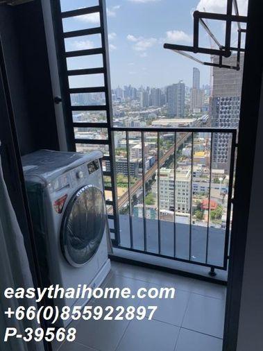 picture P-39568 | Ideo Sukhumvit 93🔥✨ Studio Condo for Sale | High Floor | City View | Fully Furnished | Washing Machine Included | Only 17 m from BTS  - 2/10