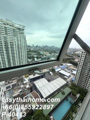 picture P-40413 — Sale with Tenant! Aspire Rama 4 28th Floor, Near BTS Ekkamai, Khlong Toei District. Price 2.1 MB. Tel 085-592-2897 Line: @easythaihome - 6/21