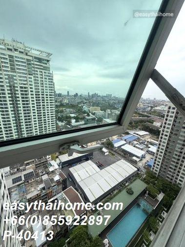 picture P-40413 — Sale with Tenant! Aspire Rama 4 28th Floor, Near BTS Ekkamai, Khlong Toei District. Price 2.1 MB. Tel 085-592-2897 Line: @easythaihome - 6/21