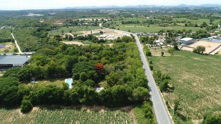 picture Beautiful plot of land for sale, next to Santikam Road, Bang Lamung, Chonburi - 2/10