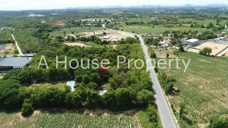 picture Beautiful plot of land for sale, next to Santikam Road, Bang Lamung, Chonburi - 2/10