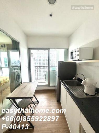 picture P-40413 — Sale with Tenant! Aspire Rama 4 28th Floor, Near BTS Ekkamai, Khlong Toei District. Price 2.1 MB. Tel 085-592-2897 Line: @easythaihome - 12/21