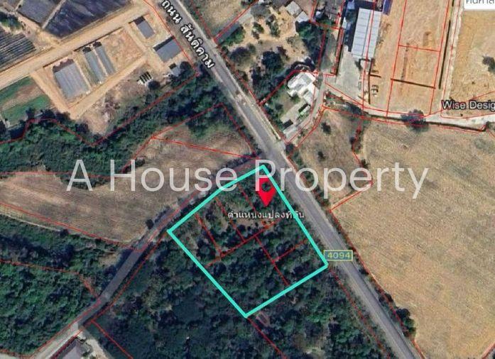 picture Beautiful plot of land for sale, next to Santikam Road, Bang Lamung, Chonburi - 9/10