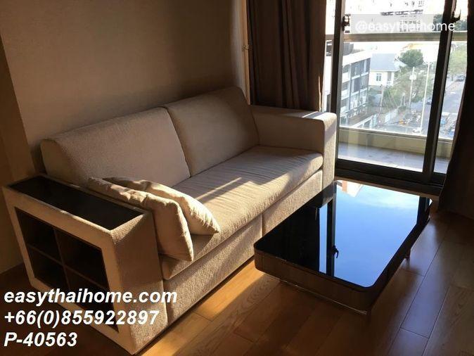 รูป P-40563 วิวเมืองสวย! ดิ แอดเดรส สาทร 1 Bed หรูหรา พร้อมเข้าอยู่! ใกล้ BTS สุรศักดิ์ 35,000 บาท Line Id: @easythaihome 085-592-2897 - รูปที่ 3/4