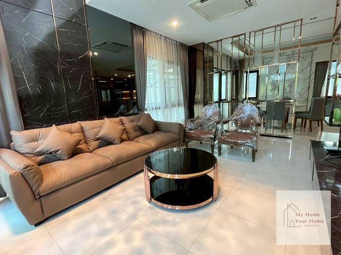รูป ให้เช่าบ้านเดี่ยวหมู่บ้านเดอะ ซิตี้ พัฒนาการ 97 ขนาด 309 ตร.เมตร เฟอร์ครบ - รูปที่ 8/16