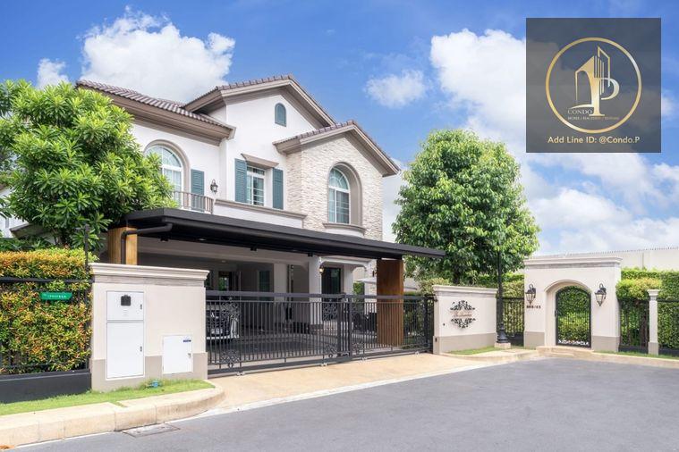 picture 🏡#CT2501_073 🏡𝗙𝗼𝗿 𝗥𝗲𝗻𝘁 1️⃣7️⃣0️⃣k.🔥 Near BTS Saphan Mai #Available for viewing. Luxury detached house, Nantawan, Ram Intra, Phahon Yothin 50 - 1/14