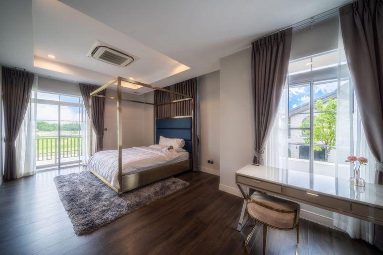 picture 🏡#CT2501_073 🏡𝗙𝗼𝗿 𝗥𝗲𝗻𝘁 1️⃣7️⃣0️⃣k.🔥 Near BTS Saphan Mai #Available for viewing. Luxury detached house, Nantawan, Ram Intra, Phahon Yothin 50 - 5/14