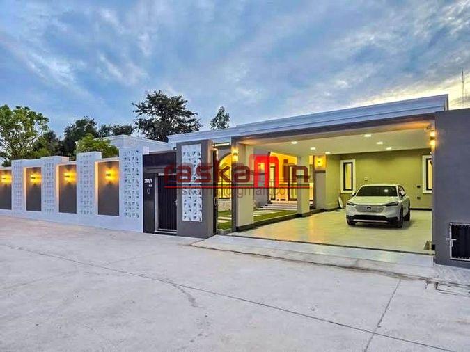 รูป 🏡 พูลวิลล่าหรูสไตล์โมเดิร์น สร้างใหม่ - รูปที่ 4/20