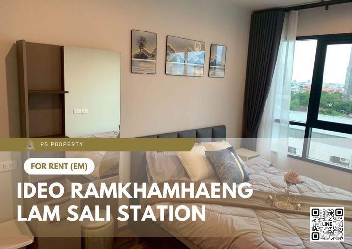 รูป ให้เช่า ✨ Ideo Ramkhamhaeng - Lam Sali Station ✨ เฟอร์นิเจอร์ และ เครื่องใช้ไฟฟ้าครบ ใกล้ MRT ลำสาลี  - รูปที่ 1/14