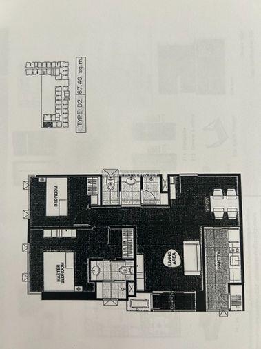 รูป ⭐⭐ขายห้องพร้อมอยู่!! Centric Tiwanon Station 2 Bed 2 Bath 67 ตร.ม.ชั้น 20 ตึกB เพียง 4.1 ล้านบาท!! สนใจ LINE ID: @atfirm⭐⭐ - รูปที่ 29/29