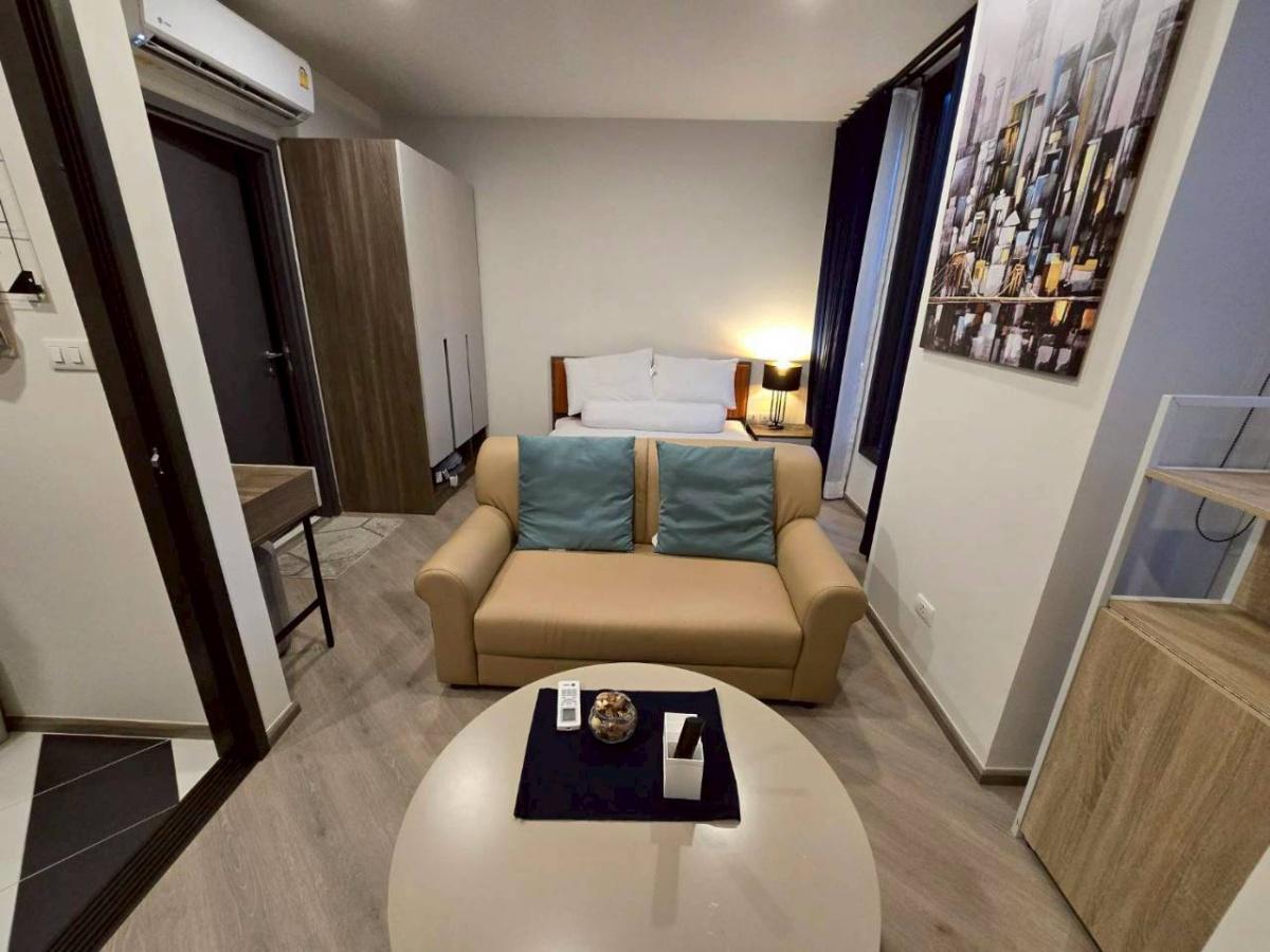 รูป  ให้เช่าคอนโด เดอะ เบส สะพานใหม่ [THE BASE Saphanmai] ว่าง 20 กันยา 68 นัดชมห้อง 👉 Line: @propertyfinder - รูปที่ 1/22