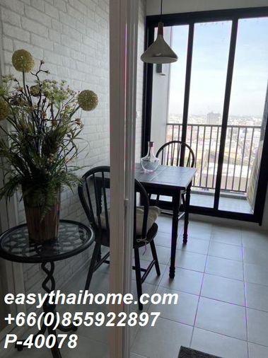 picture P-40078 — Sale with Tenant! The Base Rama 9 - Ramkhamhaeng 34th Floor, Near ARL Ramkhamhaeng, Bang Kapi District. Price 2.09 MB.  - 6/9