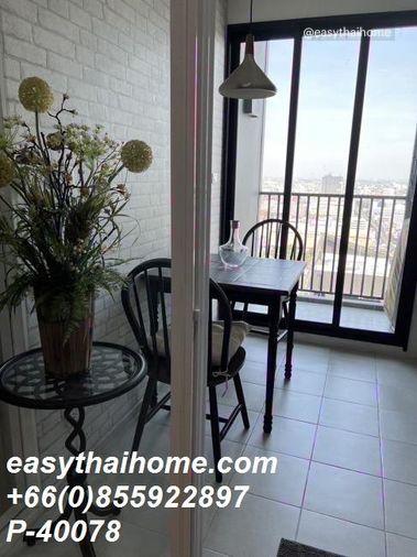 picture P-40078 — Sale with Tenant! The Base Rama 9 - Ramkhamhaeng 34th Floor, Near ARL Ramkhamhaeng, Bang Kapi District. Price 2.09 MB. - 6/9