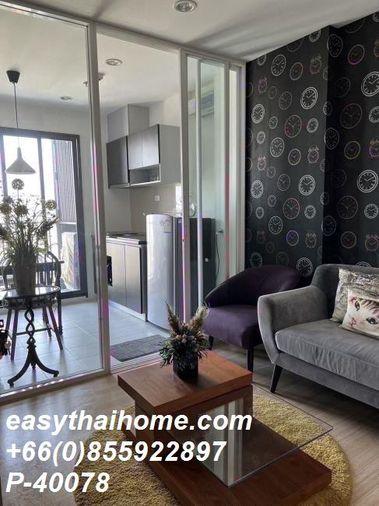 picture P-40078 — Sale with Tenant! The Base Rama 9 - Ramkhamhaeng 34th Floor, Near ARL Ramkhamhaeng, Bang Kapi District. Price 2.09 MB.  - 5/9