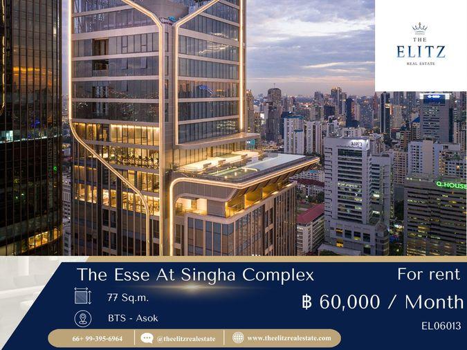 รูป ✨ For Rent!! The Esse at Singha Complex | Premium Residence, Few Units Left ✔ - รูปที่ 1/8