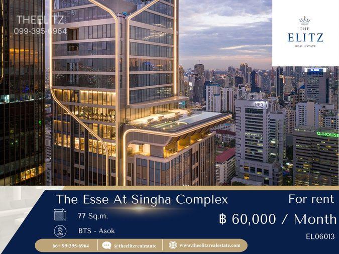 รูป ✨ For Rent!! The Esse at Singha Complex | Premium Residence, Few Units Left ✔ - รูปที่ 1/8