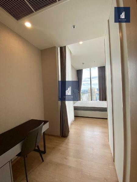 รูป Noble BE19 BTS Asoke 1Bed 1Bath Corner unit with King Bed Take City View - รูปที่ 8/11