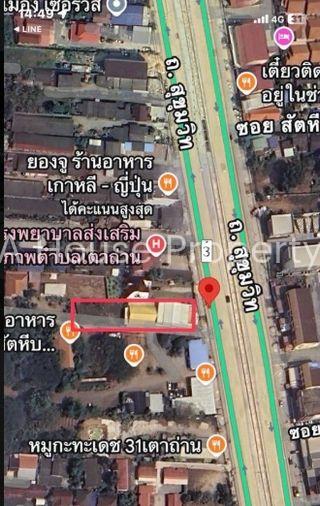 รูป ขายที่ดินสัตหีบ พร้อมสิ่งปลูกสร้าง ทำเลดี ติดถนนสุขุมวิท (ถนน 8 เลน) - รูปที่ 11/11