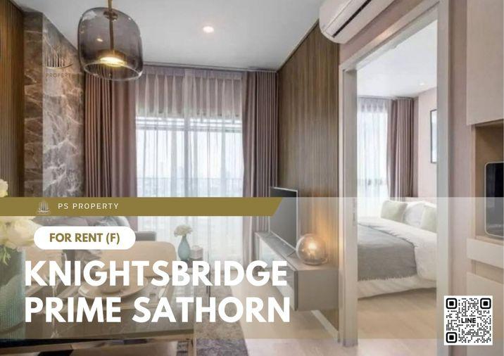 รูป ให้เช่า 📍 Knightsbridge Prime Sathorn 📍 เฟอร์นิเจอร์ และ เครื่องใช้ไฟฟ้าครบ ใกล้ BTS ช่องนนทรี - รูปที่ 1/8