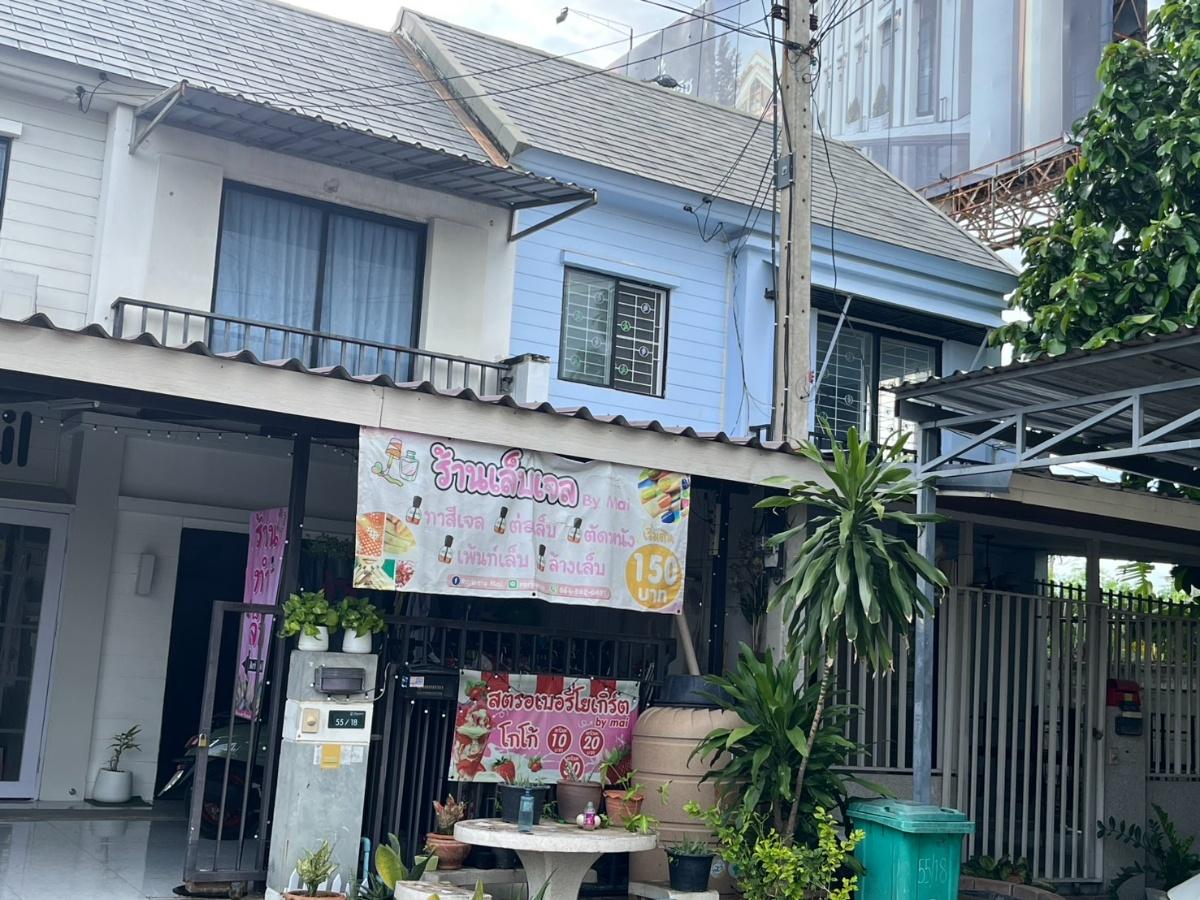 รูป เจ้าของขายเอง ทาวน์เฮ้าส์ 2 ชั้น  โครงการ บ้านพฤกษา 40 รังสิต คลอง 3 (หลังริม) ตำบลคลองสาม(ราคาถูก! 2,100,000 บาท)   - รูปที่ 2/10