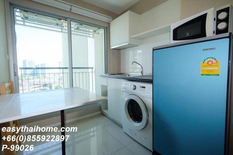 รูป P-99026 — ขายคอนโดพร้อมผู้เช่า รับรายได้ทันที! ใกล้ BTS พระโขนง - Aspire Sukhumvit 48 ราคา 2.5 ล้านบาท โทร 085-592-2897 Line: @easythaihome - รูปที่ 7/7