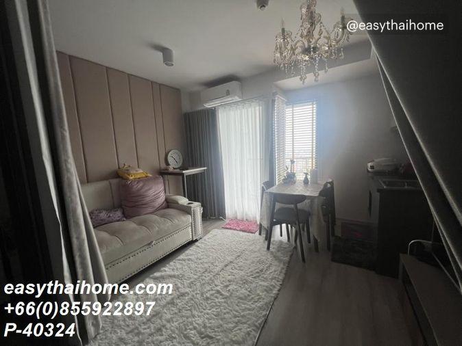 picture P-40324 ðĒCondo for sell Ideo Ratchada-Sutthisan fully furnished. Line Id @easythaihome 085-592-2897 - 7/20