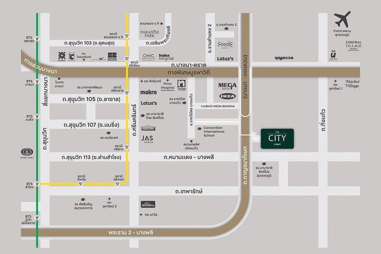 picture  The City Bangna  House For Rent / Line : @mintocondo - 24/24