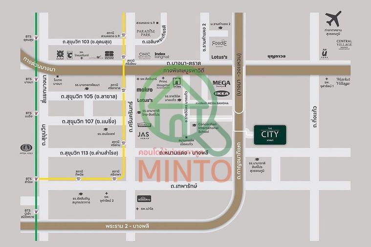 picture The City Bangna House For Rent / Line : @mintocondo - 24/24