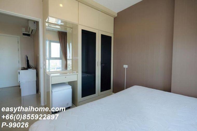 รูป P-99026 — ขายคอนโดพร้อมผู้เช่า รับรายได้ทันที! ใกล้ BTS พระโขนง - Aspire Sukhumvit 48 ราคา 2.5 ล้านบาท โทร 085-592-2897 Line: @easythaihome - รูปที่ 4/7