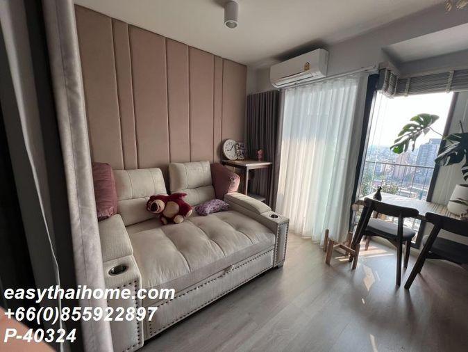picture P-40324 🏢Condo for sell Ideo Ratchada-Sutthisan fully furnished. Line Id @easythaihome 085-592-2897 - 17/20
