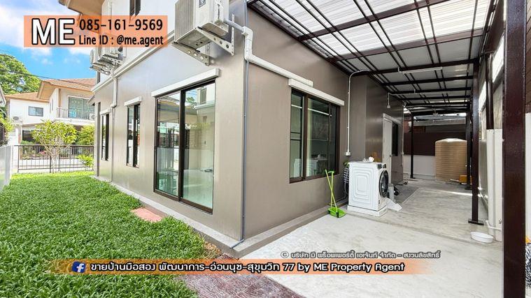 รูป ให้เช่า บ้านเดี่ยวรีโนเวทใหม่ พฤกษาวิลล์ 73 พัฒนาการ 38 อยู่ต้นโครงการ เฟอร์ครบ พร้อมเข้าอยู่ ใกล้สุขุมวิท-ทองหล่อ โทร 064-954-9619 (RBA31-39) - รูปที่ 18/30